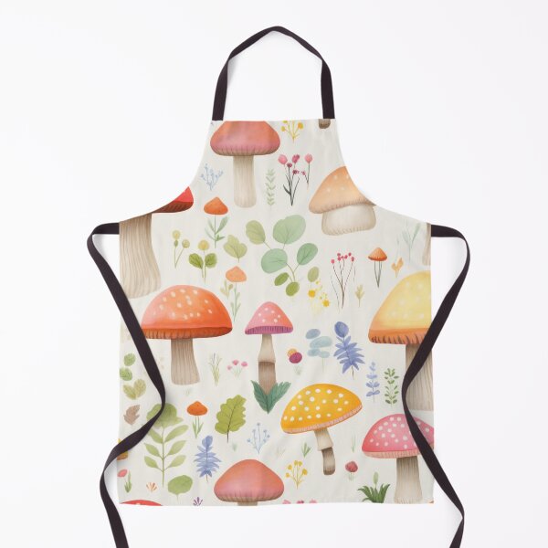 Aperçu de l'œuvre Fungi Fantasia: A Mushroom Pattern Collection - Design 6 créée et vendue par kawaiidoodlesuk.
