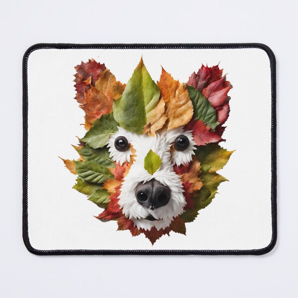 Item preview, A dog in autumn designed and sold by StyleSketch.