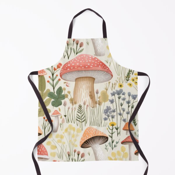 Aperçu de l'œuvre Fungi Fantasia: A Mushroom Pattern Collection - Design 7 créée et vendue par kawaiidoodlesuk.