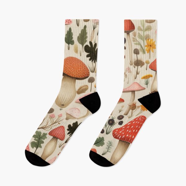 Item preview, Fungi Fantasia: A Mushroom Pattern Collection - Design 8 designed and sold by kawaiidoodlesuk.