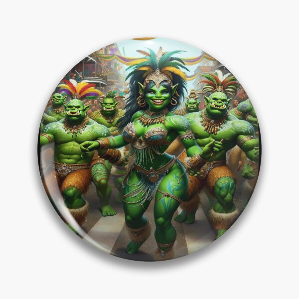 Artikelvorschau, Mardi Gras – Orks lieben Samba 2 entworfen und verkauft von Matthew Kinnersly.