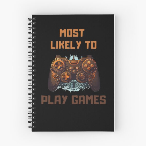 Item preview, Most likely to play games in vintage designed and sold by InverseArt.