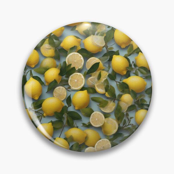 Item preview,  Delicious Lemon Pattern designed and sold by DigiDreamyArt.