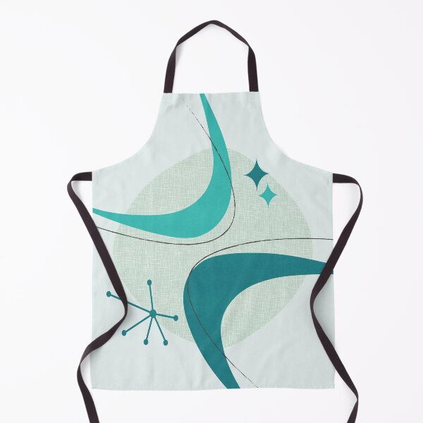 Item preview, Retro Mid Century Modern Atomic Age 26 Aqua, Teal designed and sold by trdstudio.