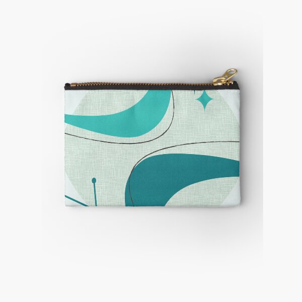 Item preview, Retro Mid Century Modern Atomic Age 26 Aqua, Teal designed and sold by trdstudio.