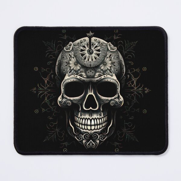 Item preview, Skull, Death, Symbol, Darkness, Danger, Transience, Fear, Macabre Art designed and sold by psytrancedesign.