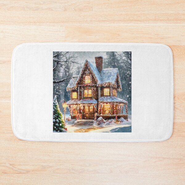 Item preview, Snowy Gingerbread House designed and sold by CAC Graphics.