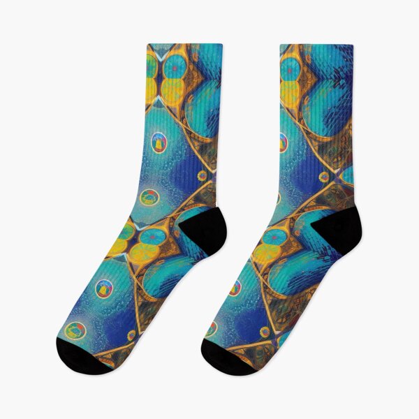 Item preview, Blue Geometric Pattern designed and sold by rnmdigital.