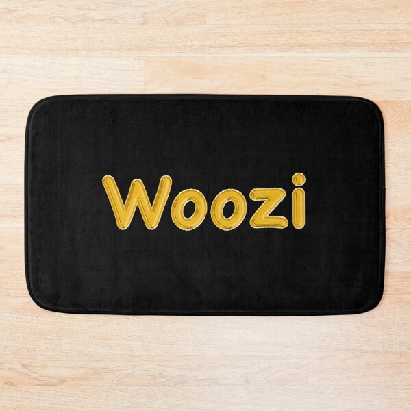 Item preview, Golden Balloon Foil Woozi Name Label - (Black) designed and sold by NormadWorld.