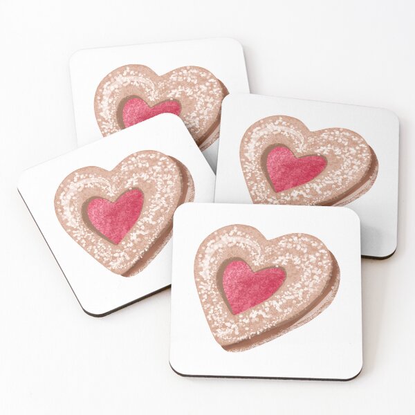 Item preview, Heart-shaped cookies designed and sold by LionessLove.