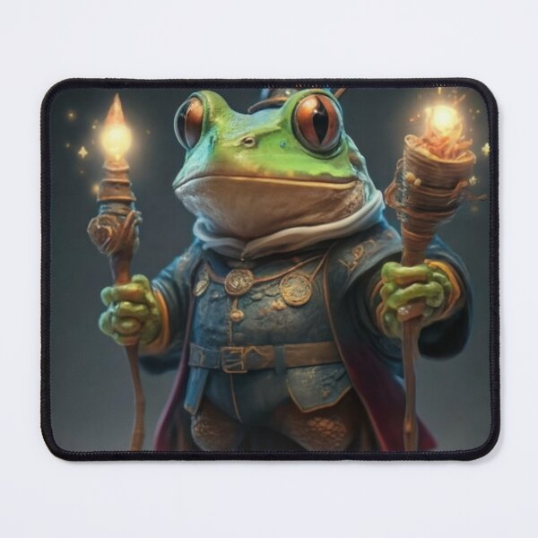Item preview, Witch Magic Wand:Wizard Frog With Magic Wand lovers. designed and sold by Obinne.