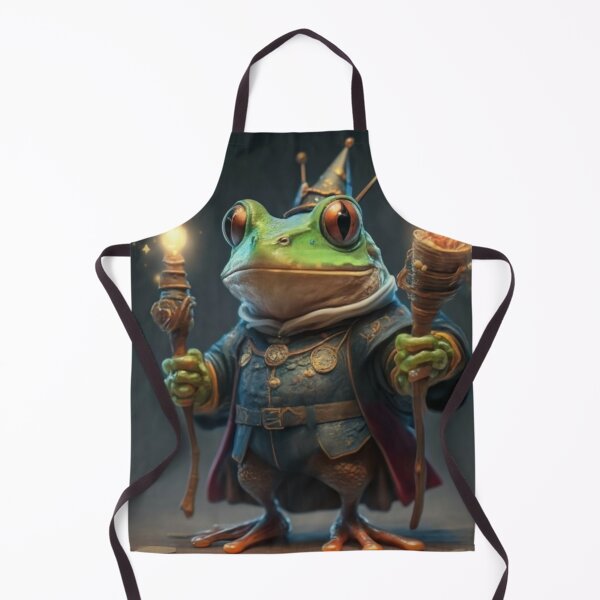 Item preview, Witch Magic Wand:Wizard Frog With Magic Wand lovers. designed and sold by Obinne.
