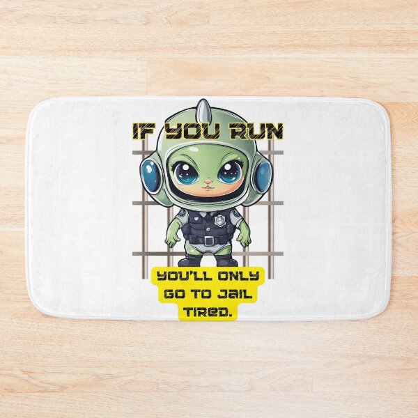 Item preview, Baby Alien Police Officer designed and sold by CosmicVenture.