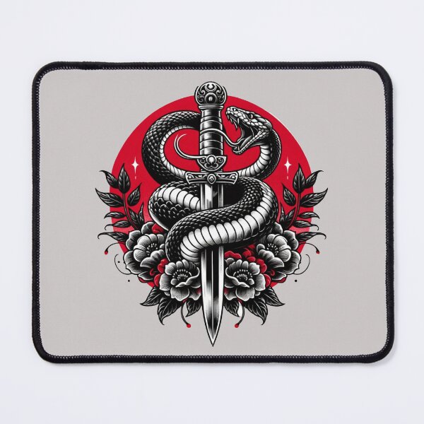 Item preview, Snake & Dagger designed and sold by decmrArtistic.