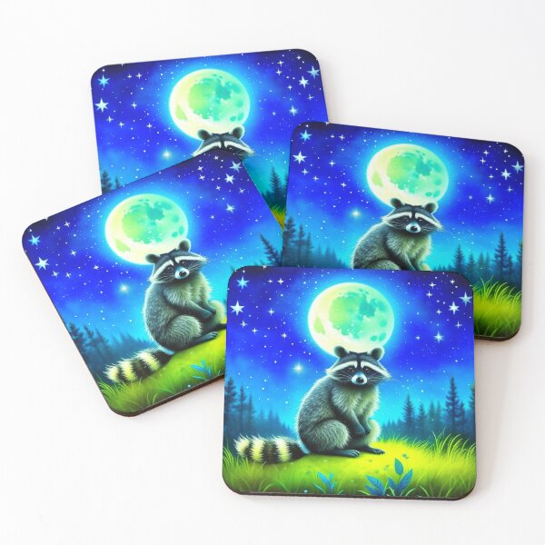 Item preview, Ethereal Echelon Raccoon's Celestial Ladder Ascent designed and sold by Daniel Dudgeon.