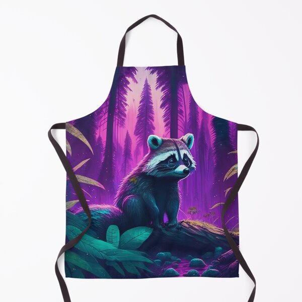 Item preview, Feathered Pilferer Raccoon's Avian Conspiracy Symphony designed and sold by Daniel Dudgeon.