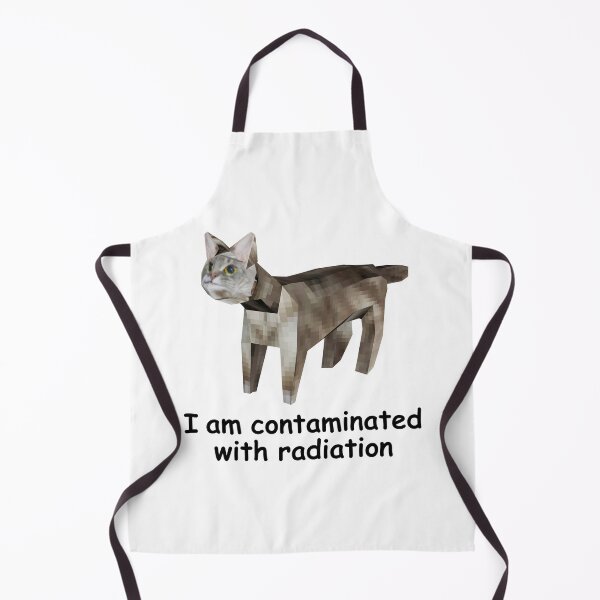 Item preview, I'm Contaminated With Radiation Kitr Low Poly Cat Meme Weidrcore designed and sold by fomodesigns.