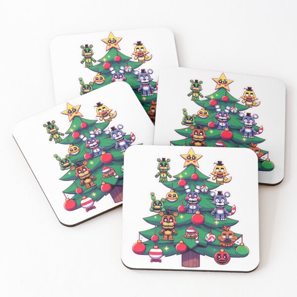 Item preview, Five Nights at Freddy's Christmas tree FnaF designed and sold by PuckDesign.