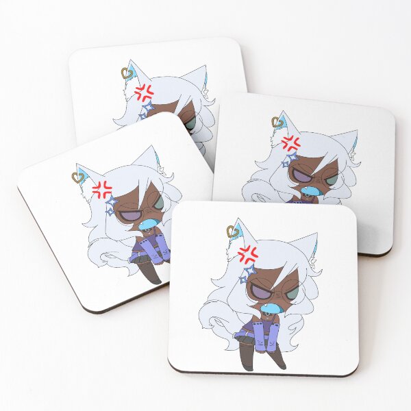 Item preview, chibi angy snowfox  designed and sold by StarAwoof.