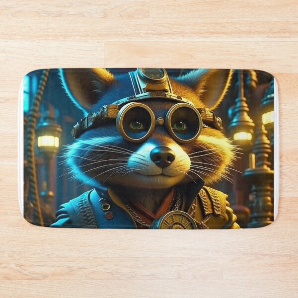 Item preview, Gleaming Gambol Raccoon's Radiant Dance of Reflections designed and sold by Daniel Dudgeon.