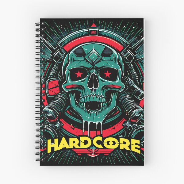 Item preview, Hardcore skull design designed and sold by TaevasDesign.