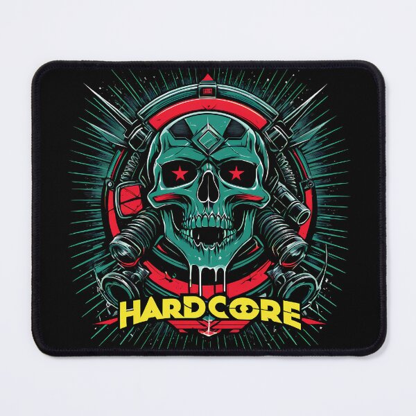 Item preview, Hardcore skull design designed and sold by TaevasDesign.