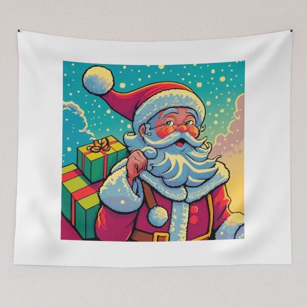 Item preview, Pixel Art Santa Claus designed and sold by Chromatic Color  Boy.