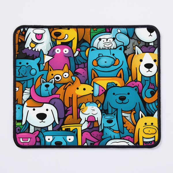 Item preview, Dogs and Cats Having Fun designed and sold by HisoTorDesign.