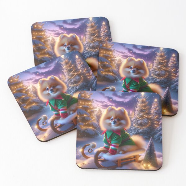 Item preview, Xmas Pomeranian designed and sold by Truck Stop One.