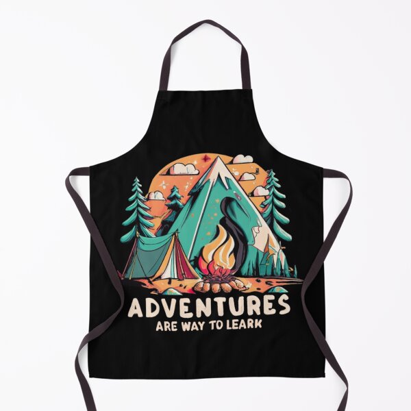 Item preview, Adventures Are Way To Leark - Camping Adventures designed and sold by EmiAndMike.