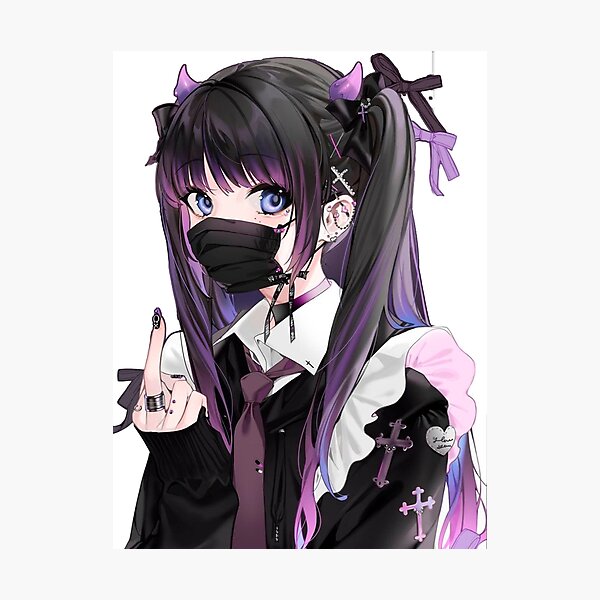 Aperçu de l'œuvre Fille Anime Mignonne créée et vendue par USE-NAME.