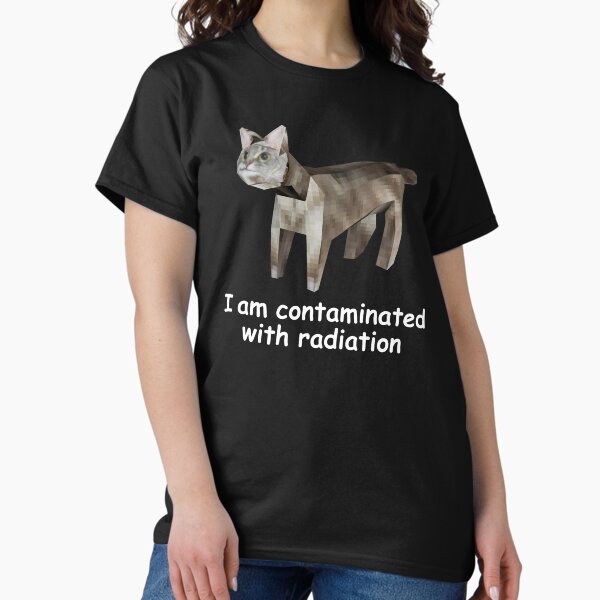 Artikel-Vorschau von Kontaminiert mit Strahlung Low Poly Cat Meme Kitr Weidrcore, designt und verkauft von fomodesigns.