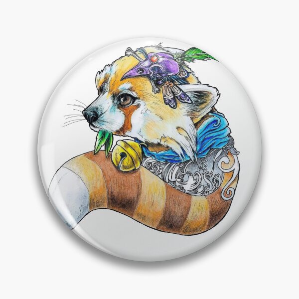 Item preview, Red panda tattoo design ♥️  designed and sold by AderynValentine.