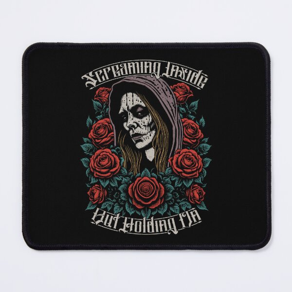 Item preview, Screaming inside but holding on designed and sold by GarmentMonkeyCo.