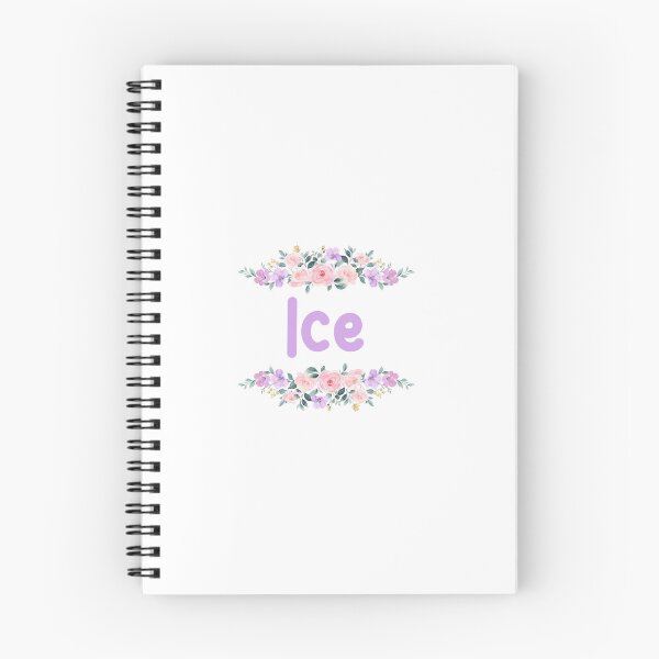 Item preview, Purple Flower Ice Name Label designed and sold by NormadWorld.