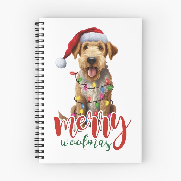 Item preview, Merry Woofmas : Christmas airedale designed and sold by Tmino-design.
