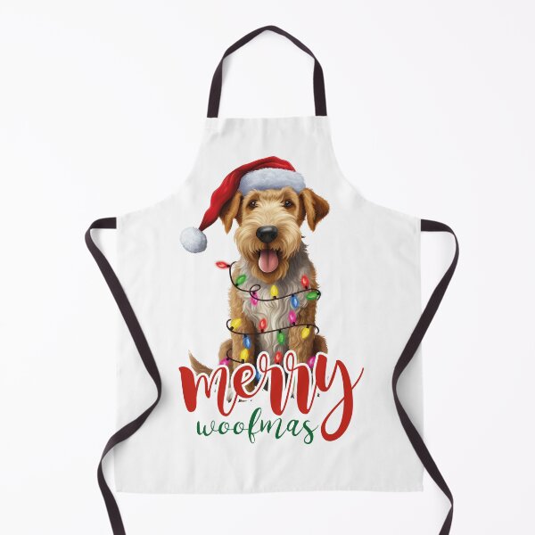Item preview, Merry Woofmas : Christmas airedale designed and sold by Tmino-design.