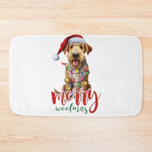 Item preview, Merry Woofmas : Christmas airedale designed and sold by Tmino-design.