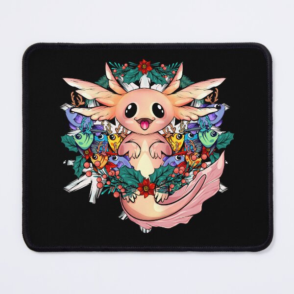 Artikelvorschau, Frohe Axolotl-Weihnachten entworfen und verkauft von Mariia Berezhna.