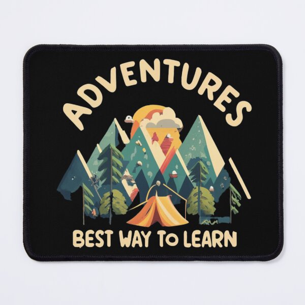Item preview, Adventures - Best Way To Learn - Camping Adventures designed and sold by EmiAndMike.