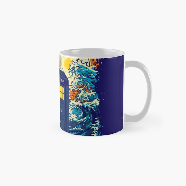Item preview, La grande vague de Kanagawa et la boîte bleue designed and sold by kharma zero.