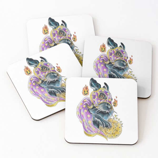 Item preview, Cpt. Fozzy - the lucha bunny! designed and sold by AderynValentine.