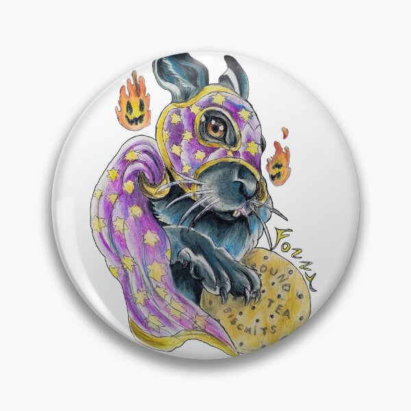 Item preview, Cpt. Fozzy - the lucha bunny! designed and sold by AderynValentine.