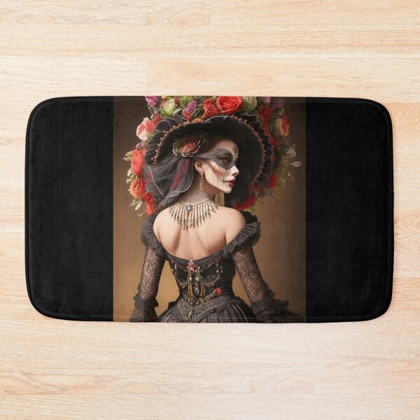 Item preview, Elegant gorgeous La Calavera Catrina, Lady of the afterlife, the Elegant Skull designed and sold by Fantasymachine.