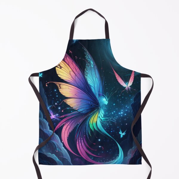 Item preview, Mythical creatures, forest aesthetics, fairies, fireflies, birds, goblins, butterflies, dragonflies, pretty fantasy image, perfect illustration designed and sold by Bernsteinhaus.