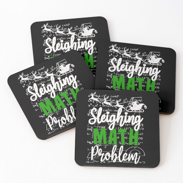 Item preview, Funny Sleighing Math Problem, Math Teacher Christmas 2024 designed and sold by ArtByKatti.