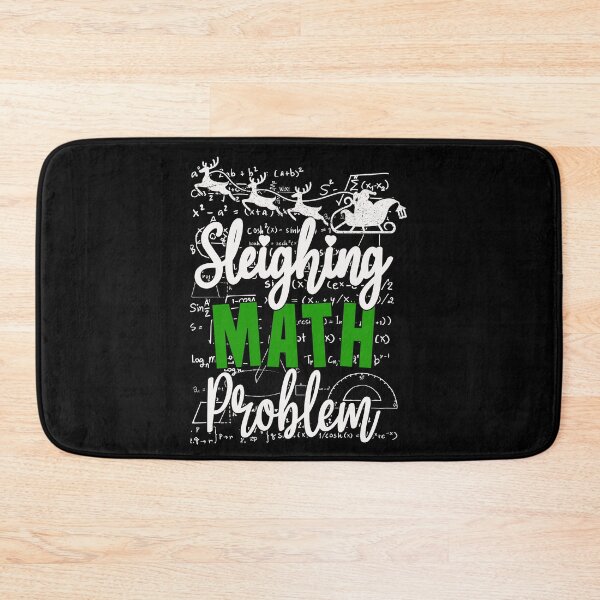 Item preview, Funny Sleighing Math Problem, Math Teacher Christmas 2024 designed and sold by ArtByKatti.