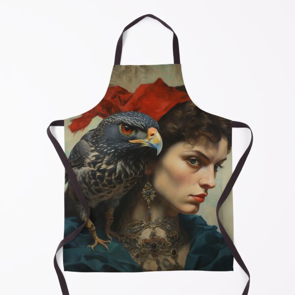 Item preview, Woman With Bird of Prey designed and sold by whitecat23.