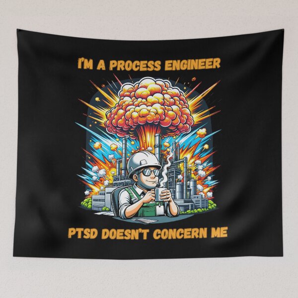 Item preview, Unflappable Process Engineer Funny Gift for Production People designed and sold by PapaMikeCrafts.
