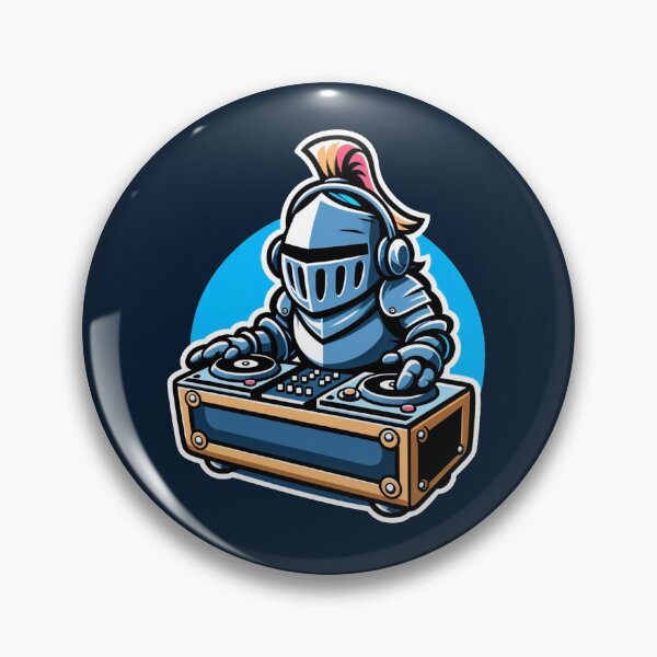 Item preview, Medieval DJ Knight - Epic Beats Mix designed and sold by TooniversalHub.